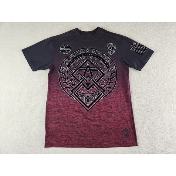 American Fighter Other - American Fighter Mens Buckle Short Sleeve Tee Size Large Y2K Streetwear MMA